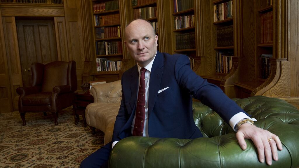 Declan Ganley: a chief executive and chairman of a firm which has benefited from military and defence contracts, he is demanding a “conscientious objection clause” to ensure his taxes are not paying for “the killing of the unborn”. Photograph: Brenda Fitzsimons