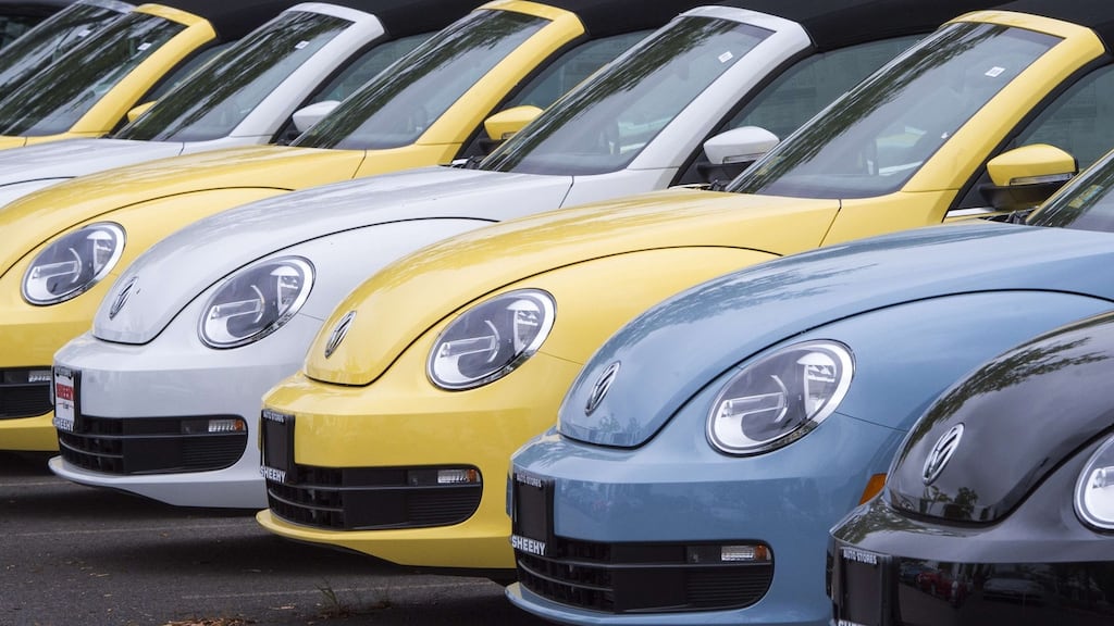 Volkswagen continued to weigh on Germany’s DAX index. Caught in a scandal over rigging emissions tests, the car maker fell as much as 6.5 per cent to touch a five-year low.