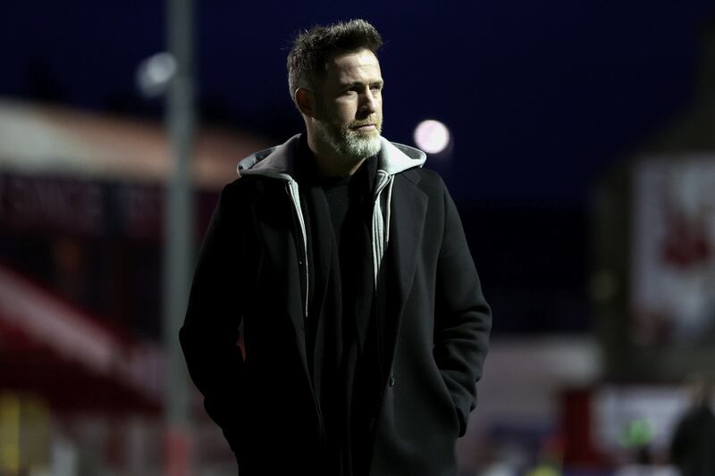 Shamrock Rovers manager Stephen Bradley. Photograph: Laszlo Geczo/Inpho