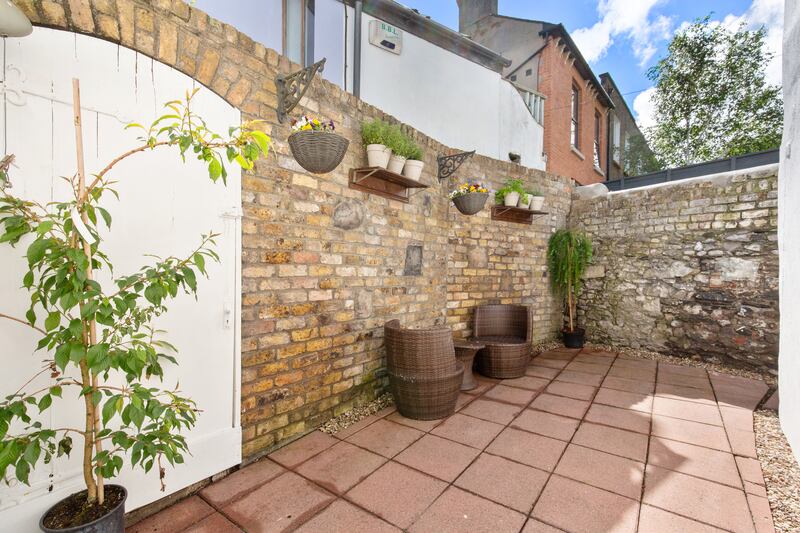 Back garden. Photograph: Viv van der Holst