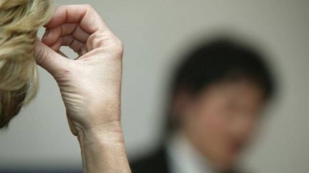 A woman who claims abuse by her partner applied for a temporary barring order on an ex-parte basis, and swore to the truth of a statement prepared in advance for the Dublin District Family Court. File photograph: Getty Images