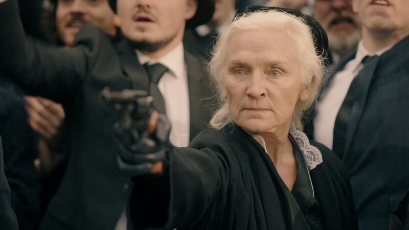 Olwen Fouéré as Violet Gibson in a drama-documentary about the woman who shot Mussolini. Photograph: TG4