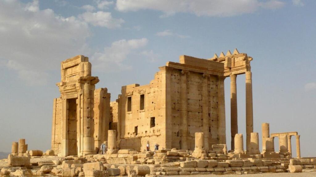 Islamic State militants targeted the Temple of Bel, a Roman-era structure in the central desert city of Palmyra. Photograph: Sandra Auger/Reuters