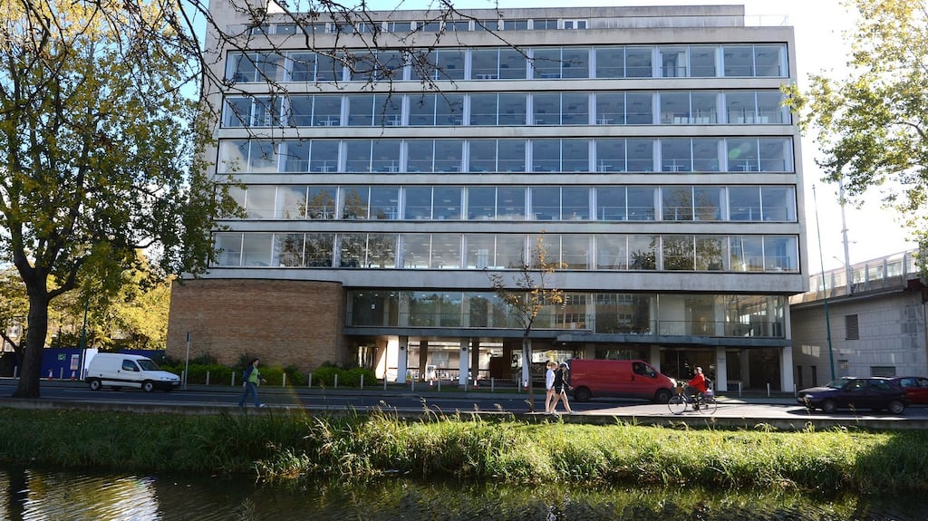 The former Carroll’s headquarters, later used by Irish Nationwide Building Society, on Grand Parade. Photograph: Cyril Byrne