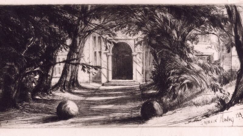 Mytton Hall by Seymour Haden