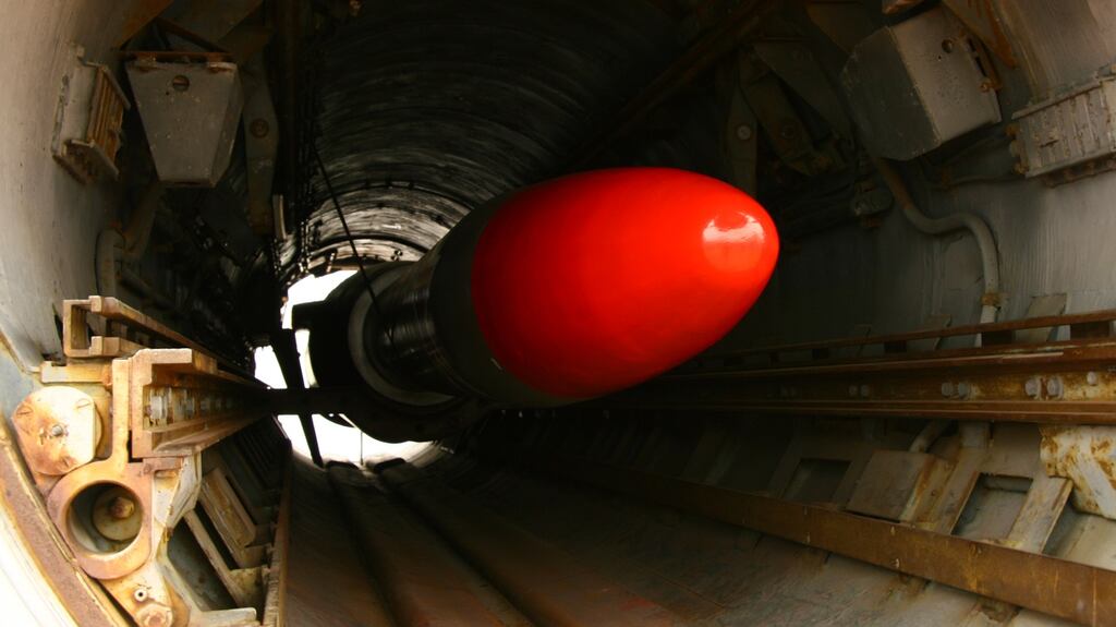Almost 3,000 missiles with nuclear and conventional warheads were removed from European soil and verifiably destroyed under the Intermediate-Range Nuclear Forces Treaty. File photograph: Getty