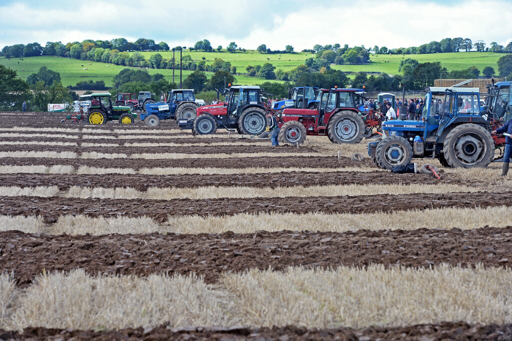 Ploughing gets under way at the National Ploughing Championships in Ratheniska, Co Laois, in 2015. Photograph: Eric Luke
FILE IMAGES...