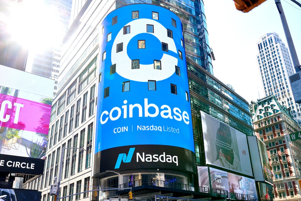 Cormac Dinan, who leads Coinbase’s Irish operations, told The Irish Times in February that Dublin was on a shortlist of cities for the hub. Photograph: Gabby Jones/The New York Times