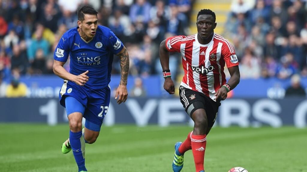 Victor Wanyama is set to move to Tottenham Hotspur from Southampton, with the midfieldfer to undergo a medical on Monday. Photograph: Getty