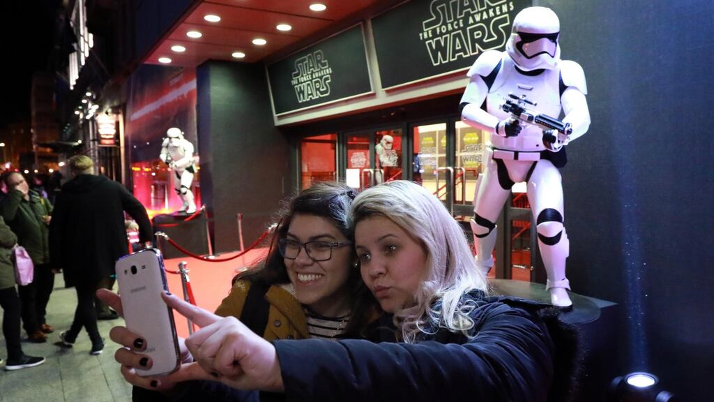 The new Star Wars film has broken the box office record for the biggest single day in Ireland. Photograph: Nick Bradshaw