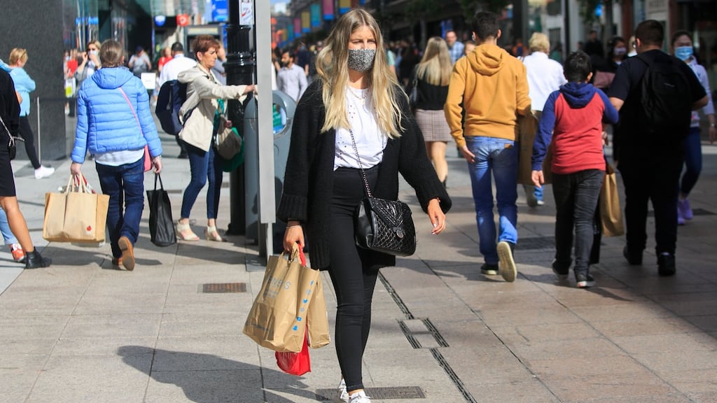 Released from lockdowns and other restrictions, we will want to spend. Consumer spending sprees will prime the recovery pump. Photograph: Gareth Chaney/Collins