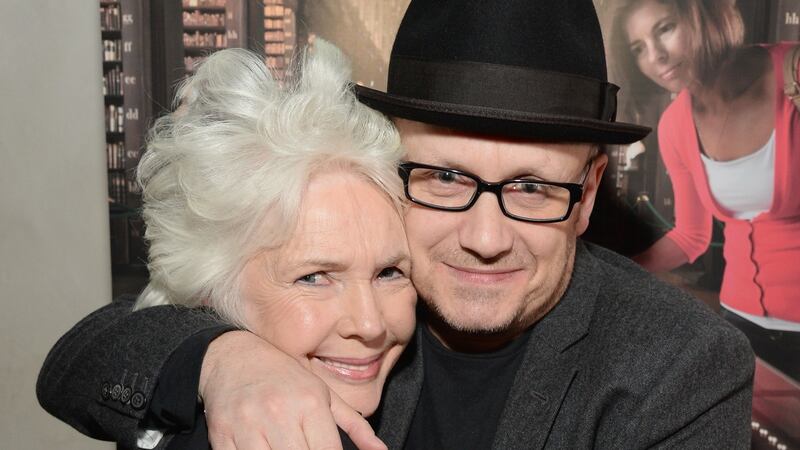 Fionnula Flanagan with Lenny Abrahamson at the Irish Film Board/IDA reception. Photograph: Michael Kovac/Getty Images