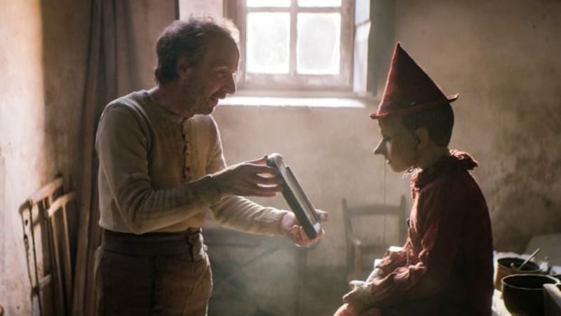Roberto Benigni is Gepetto in Pinocchio