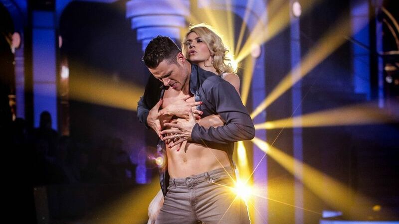 Aoibhín Garrihy: a final maximum for the final dance. Photograph: RTE/Jon Barton