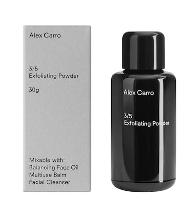 Alex Carro Exfoliating Powder (€48)