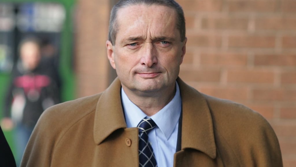 John Devane leaving the High Court. Photograph: Patrick Cummins/Collins Courts