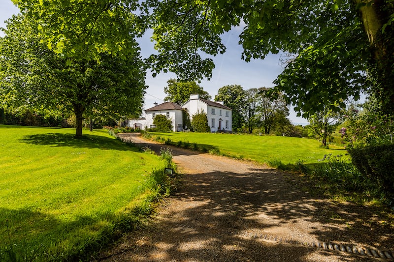The property lies at the end off a meandering driveway