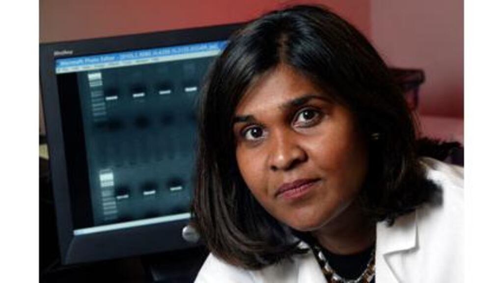 Dr. Deborah Persaud, a virologist at Johns Hopkins Children's Center in Baltimore, Maryland. Photograph: Reuters