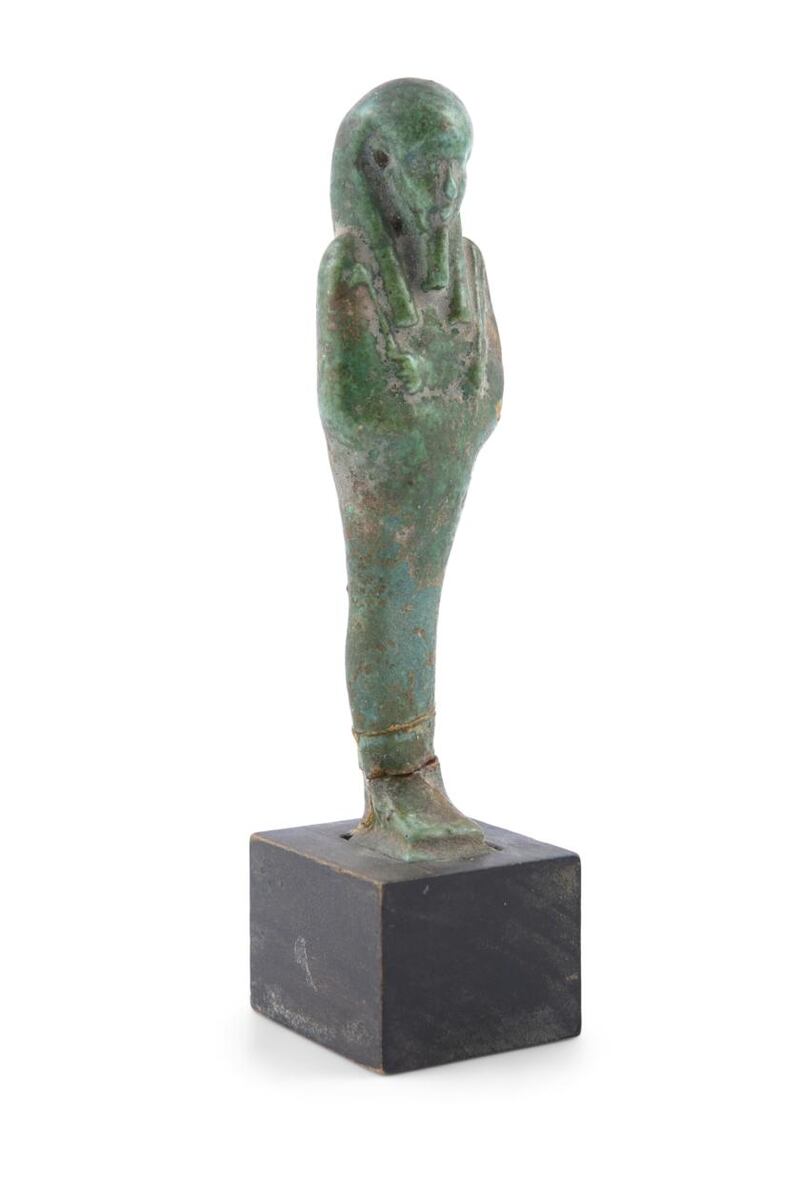 Lot 286, 2,500-year-old shabti figure, €100-€200