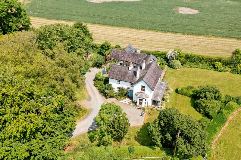 Aerial view of Caragh House