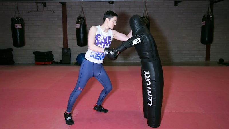 Catherine Costigan training in Limerick. Photograph: Picture Brian Gavin/Press 22