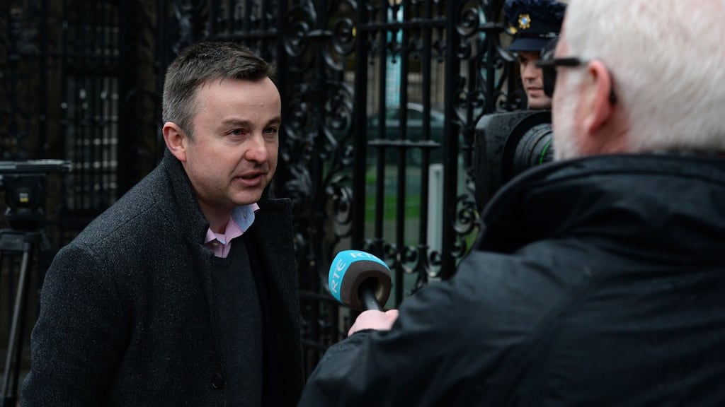 Fine Gael MEP Brian Hayes: “Targeting large US tech firms is not what is needed right now, at a time when trade disputes are surfacing all over the world.” Photograph: Dara Mac Dónail