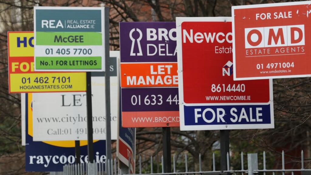 The European Commission suggests there is scope for Irish house prices to increase further despite recent gains. Photograph Nick Bradshaw