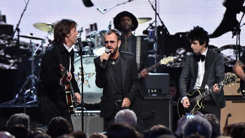 Ringo Starr inducted into Rock and Roll Hall of Fame