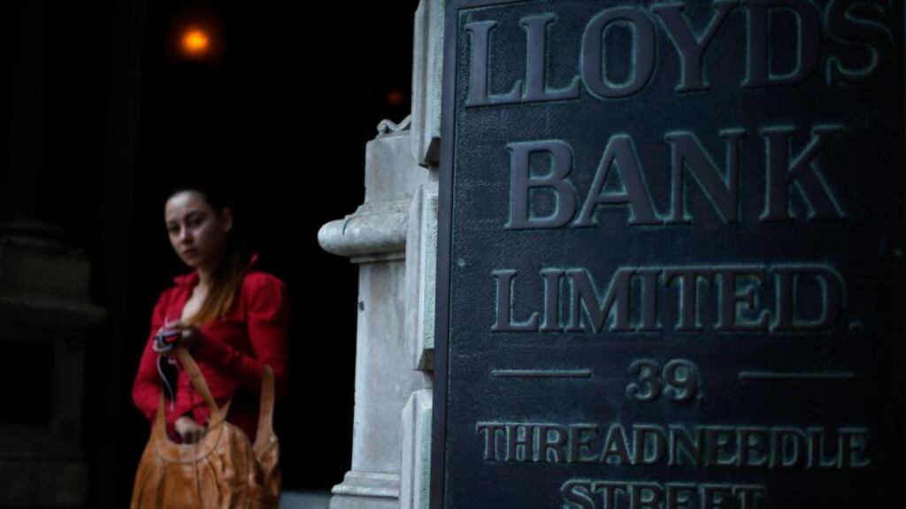 Lloyds accelerated its turnaround campaign and flagged a revival of payouts to shareholders today, paving the way for the government to start selling its stake in Britain’s largest retail bank soon. Photograph: Andrew Winning/Reuters