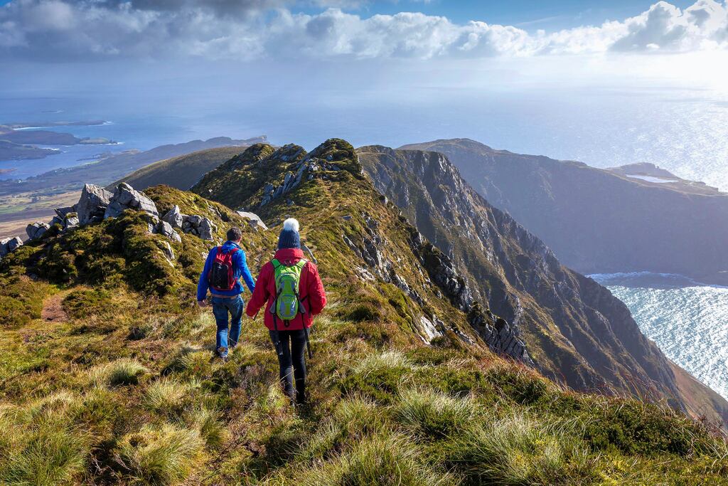 Explore Fáilte Ireland’s career options and set your sights on the country’s top scenic spots such as Sliabh Liag in Co Donegal shown