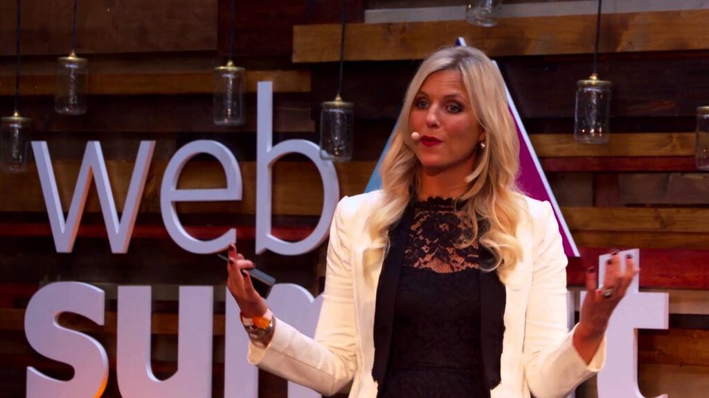 1-Page founder Joanna Riley at the Web Summit