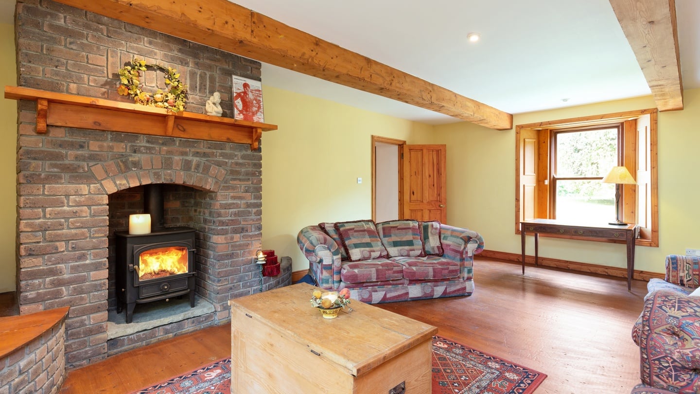 The sittingroom at Albert House, Victoria Road, Dalkey, Co Dublin