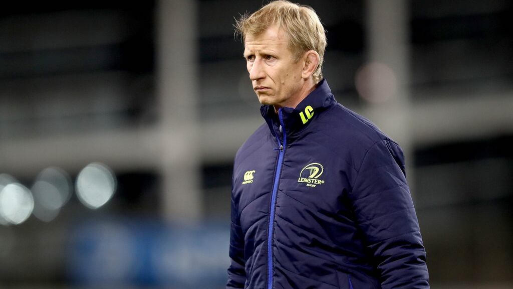 Leinster head coach Leo Cullen. Photograph: Ryan Byrne/Inpho