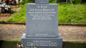 Martin McGuinness’s headstone ‘proves continued IRA link’