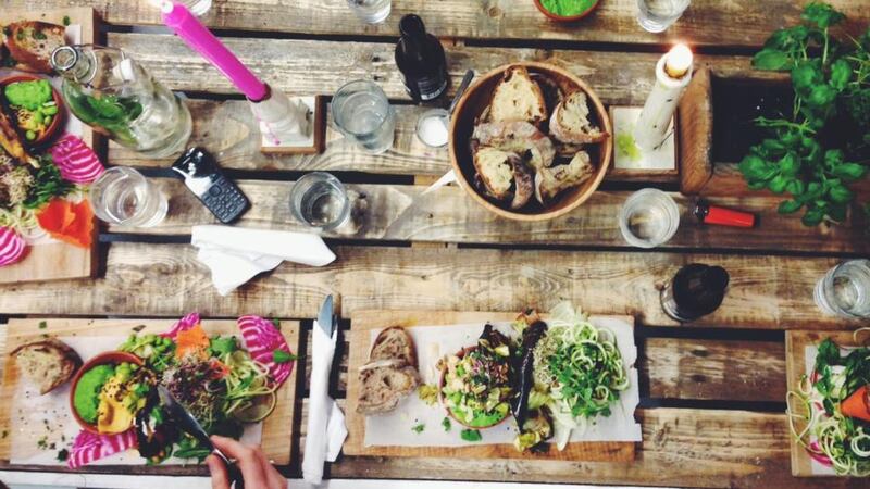 Food by the Hare Café, which brings its mostly raw, plant-based menu to Imma next Saturday, July 19th