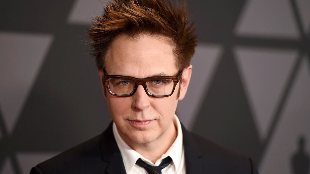 Film-maker James Gunn in Los Angeles, US, in November 2017. File photograph: Jordan Strauss/Invision/AP