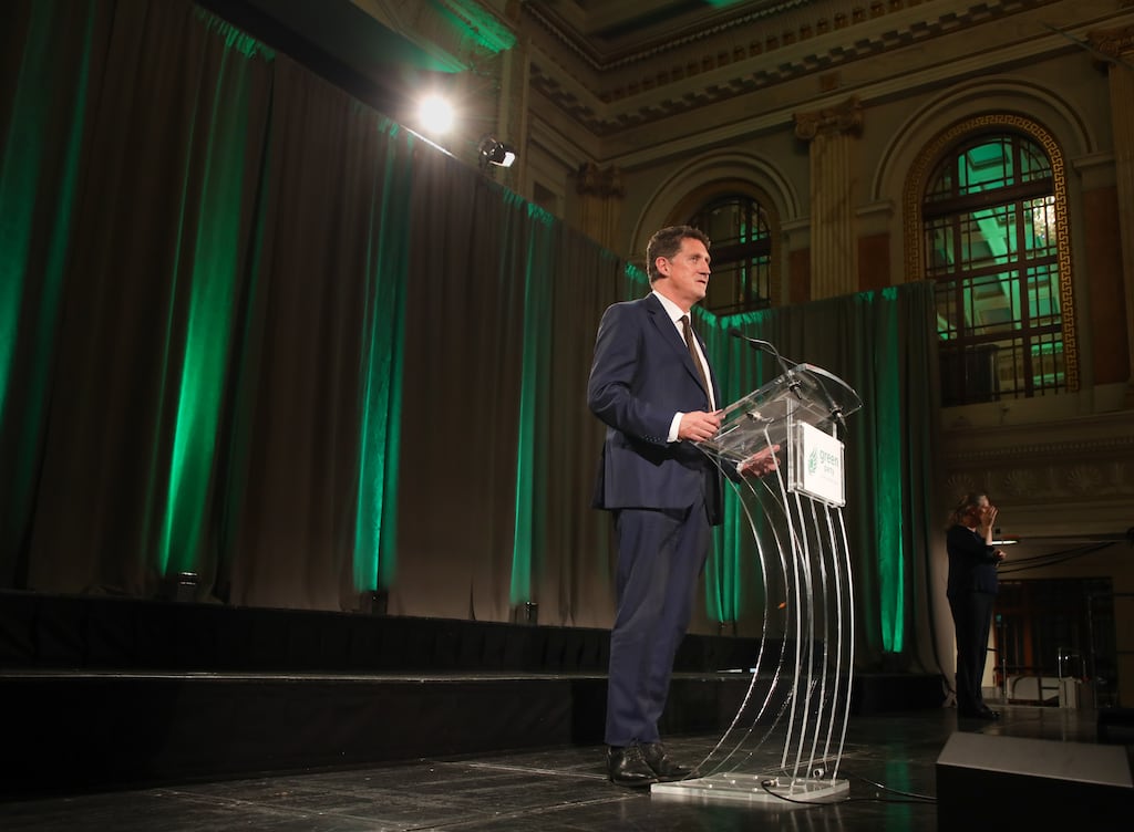 A number of the party’s TD and Senators pointed to a change in its policy on the triple lock, which was agreed unanimously at the party’s national convention in Cork last month. Picture: David Creedon