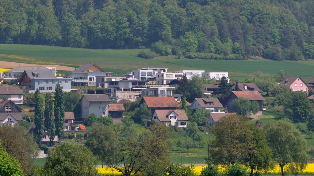 Büsingen, Germany’s one and only enclave, surrounded on all sides by Switzerland.