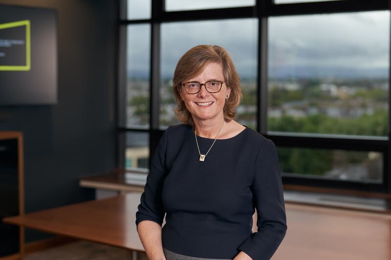 Derarca Dennis, partner and lead for sustainability services with EY Ireland, believes Ireland can reach its 51 per cent emissions reduction target but says there is a steep hill to climb