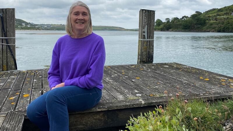 Carol Barrett’s favourite spot is a little deck built over the water.