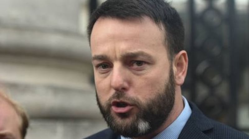SDLP leader Colum Eastwood: he has been keeping detail secret from most of his party members. Photograph: Getty Images