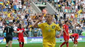 Kyle Walker’s first England goal salvages draw against Ukraine in Euro qualifier