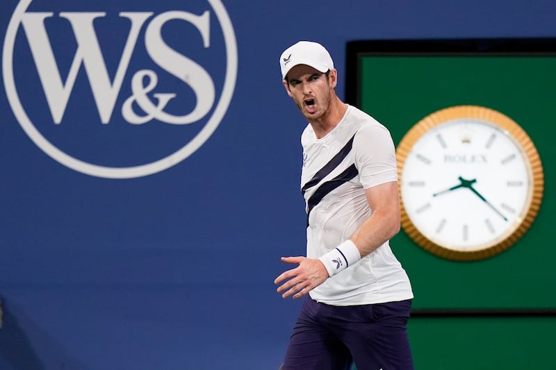 Andy Murray returns to Grand Slam action on Tuesday. Photograph: Frank Franklin II/AP
