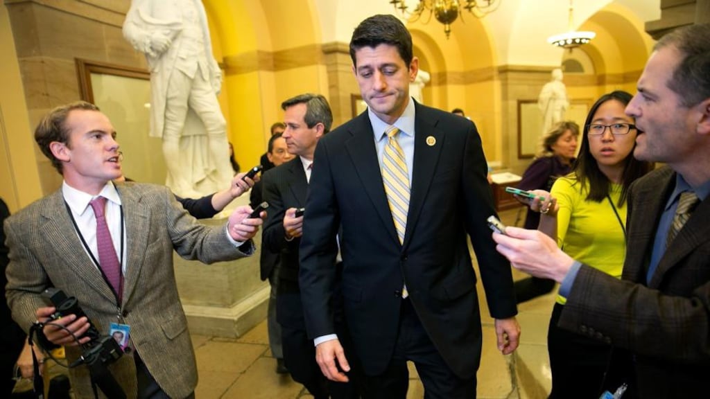 Republicans have adopted a new approach floated by Congressman Paul Ryan, last year’s vice-presidential candidate. Photograph: Win McNamee/Getty Images.