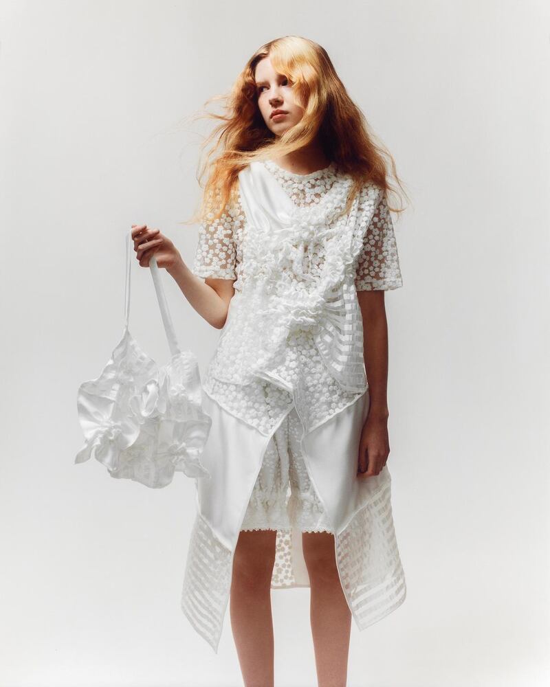 There is an appealing sweetness to Róisín Pierce’s work, but its soft, intricate construction is both feminine and powerful. Photograph: Andrew Nuding