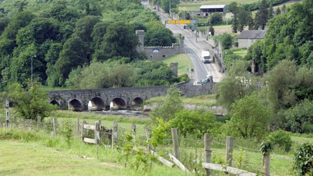 Slane Bridge: A total of 23 white crosses were erected in memory of all those who have been killed at the incident blackspot.