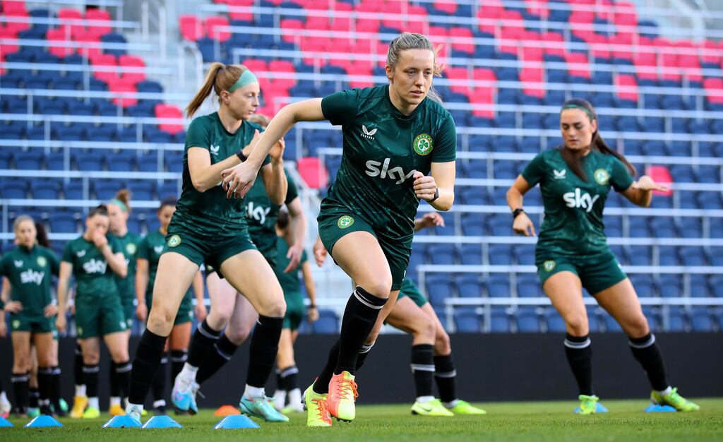 Republic of Ireland players will earn at least €28,000 from participation in next month’s World Cup. Photograph: Ryan Byrne/Inpho