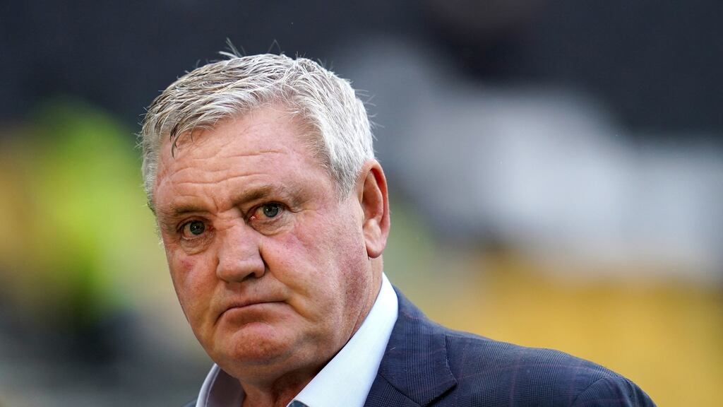 Newcastle United manager Steve Bruce was set to be sacked before Sunday’s match against Spurs, but will attend media briefing on Friday. Photograph: Nick Potts/PA Wire