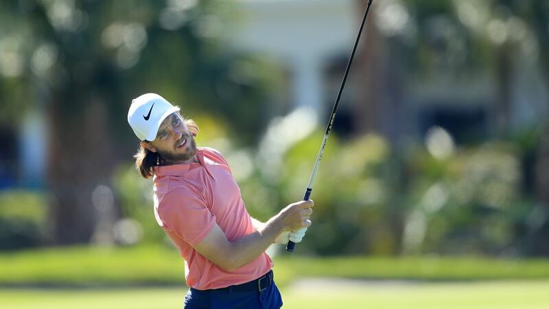 Tommy Fleetwood raced up the leaderboard thanks to a second round of 66. Photograph: Sam Greenwood/Getty