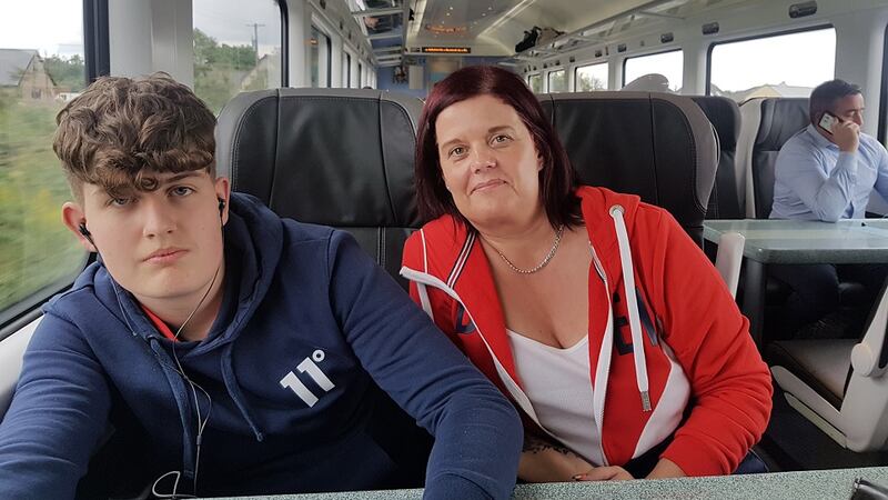 Louise Furey and Sean Furey from Moate, Co Westmeath